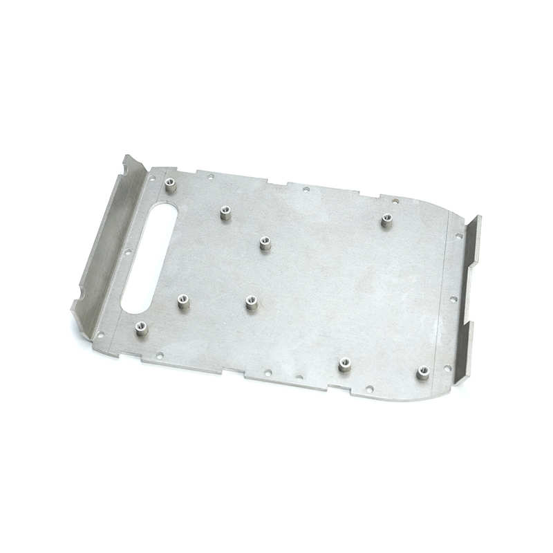 Stämplad aluminiumfläkt värmeplatta ny energiladdningshögskontakt Stämplad aluminiumfläkt värmeplatta ny energiladdningshögskontakt